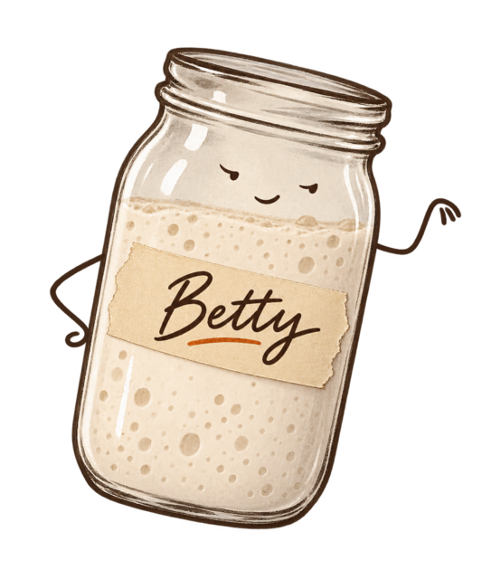 Betty, the Bench Notes example sourdough starter